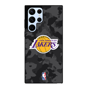 LOS ANGELES LAKERS BLACK CAMO Samsung Galaxy S22 Ultra Case Cover