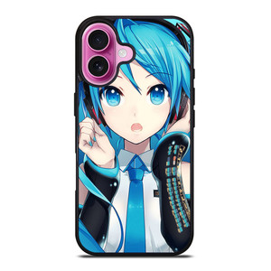 HATSUNE MIKU CUTE FACE iPhone 16 Plus Case Cover