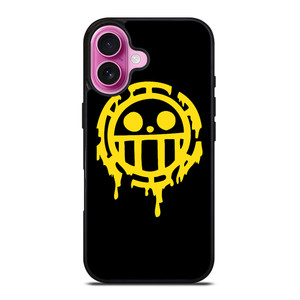 HEART PIRATES LOGO ONE PIECE iPhone 16 Plus Case Cover
