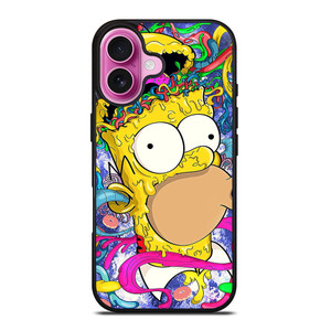 HOMER THE SIMPSONS ART iPhone 16 Plus Case Cover