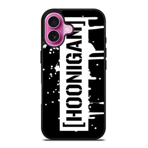 HOONIGAN RACING BRUSHED LOGO iPhone 16 Plus Case Cover