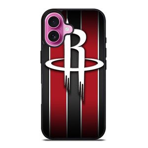 HOUSTON ROCKETS DOUBLE STRIPE iPhone 16 Plus Case Cover