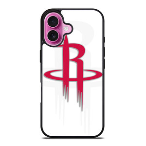 HOUSTON ROCKETS WHITE LOGO iPhone 16 Plus Case Cover