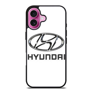 HYUNDAI MOTORS WHITE iPhone 16 Plus Case Cover