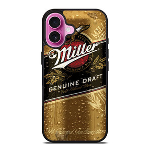 ICED MILLER GENUINE DRAFT BEER CAN iPhone 16 Plus Case Cover