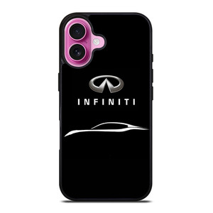 INFINITI CARS SILHOUETTE iPhone 16 Plus Case Cover