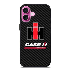 INTERNATIONAL HARVESTER IH FARMALL CARBON LOGO iPhone 16 Plus Case Cover INTERNATIONAL HARVESTER IH FARMALL CARBON LOGO iPhone 16 Plus Case Cover