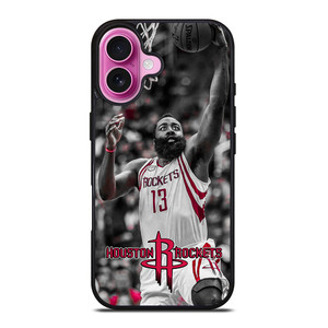 JAMES HARDEN DUNK HOUSTON ROCKETS iPhone 16 Plus Case Cover