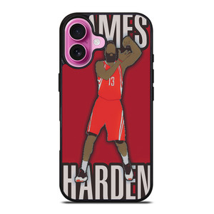 JAMES HARDEN HOUSTON ROCKETS CARTOON iPhone 16 Plus Case Cover