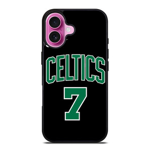 JAYLEN BROWN BOSTON CELTICS BLACK iPhone 16 Plus Case Cover