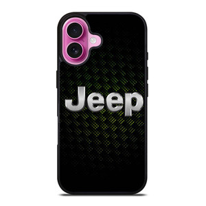 JEEP METAL LOGO iPhone 16 Plus Case Cover