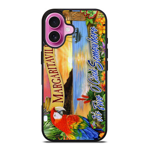 JIMMY BUFFET MARGARITAVILLE BIRD iPhone 16 Plus Case Cover