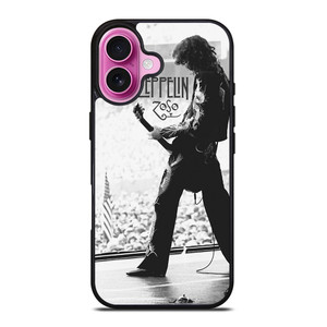JIMMY PAGE LED ZEPPELIN GUITARIST iPhone 16 Plus Case Cover
