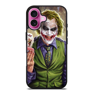 JOKER HEATH LEDGER ART 2 iPhone 16 Plus Case Cover