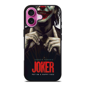 JOKER JOAQUIN PHOENIX PUT ON A HAPPY FACE iPhone 16 Plus Case Cover