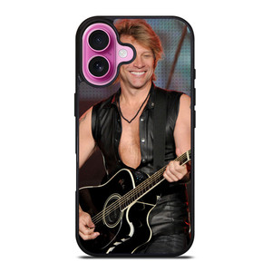 JON BON JOVI GUITAR iPhone 16 Plus Case Cover
