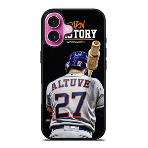 JOSE ALTUVE 27 HOUSTON ASTROS iPhone 16 Plus Case Cover