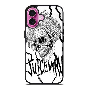 JUICE WORLD SKULL ART iPhone 16 Plus Case Cover