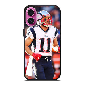JULIAN EDELMAN NEW ENGLAND PATRIOTS NFL iPhone 16 Plus Case Cover
