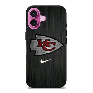 KANSAS CITY CHIEFS NFL NIKE iPhone 16 Plus Case Cover