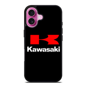KAWASAKI MOTOR RED LOGO iPhone 16 Plus Case Cover