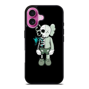 KAWS SKELETON iPhone 16 Plus Case Cover
