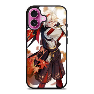 KAZUHA GENSHIN IMPACT GAMES iPhone 16 Plus Case Cover KAZUHA GENSHIN IMPACT GAMES iPhone 16 Plus Case Cover