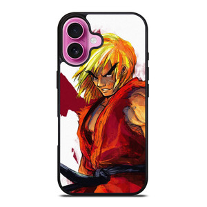 KEN MASTERS STREET FIGHTER GAMES iPhone 16 Plus Case Cover