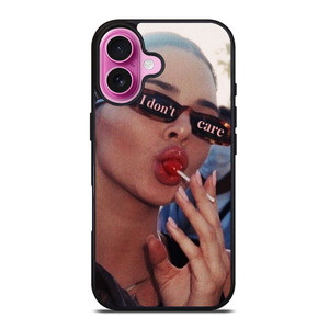 KENDALL JENNER I DON'T CARE iPhone 16 Plus Case Cover KENDALL JENNER I DON'T CARE iPhone 16 Plus Case Cover