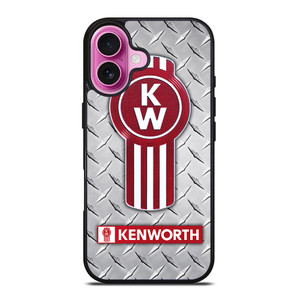 KENWORTH TRUCKS METAL PLATE iPhone 16 Plus Case Cover