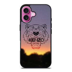 KENZO PARIS SUNSET LOGO iPhone 16 Plus Case Cover