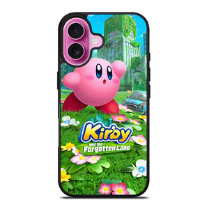 KIRBY AND THE FORGOTTEN LAND NINTENDO iPhone 16 Plus Case Cover KIRBY AND THE FORGOTTEN LAND NINTENDO iPhone 16 Plus Case Cover