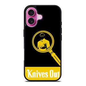 KNIVES OUT DANIEL CRAIG SILHOUETTE iPhone 16 Plus Case Cover
