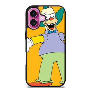 KRUSTY THE CLOWN THE SIMPSONS 2 iPhone 16 Plus Case Cover KRUSTY THE CLOWN THE SIMPSONS 2 iPhone 16 Plus Case Cover