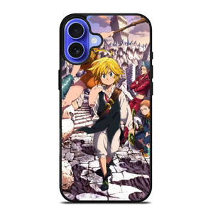 7 DEADLY SINS MELIODAS AND FRIEND iPhone 16 Case Cover