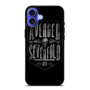 A7X AVENGED SEVENFOLD LOGO iPhone 16 Case Cover A7X AVENGED SEVENFOLD LOGO iPhone 16 Case Cover