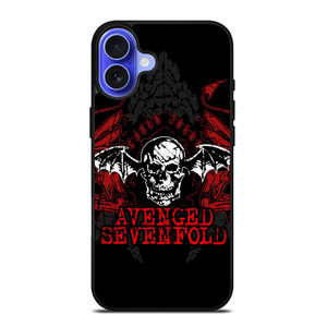 A7X AVENGED SEVENFOLD ROCK BAND iPhone 16 Case Cover A7X AVENGED SEVENFOLD ROCK BAND iPhone 16 Case Cover