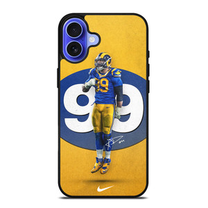 AARON DONALD 99 LOS ANGELES RAMS  iPhone 16 Case Cover AARON DONALD 99 LOS ANGELES RAMS  iPhone 16 Case Cover