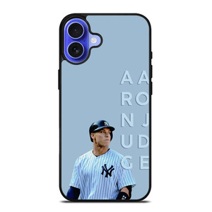 AARON JUDGE BASEBALL NEW YORK YANKEES iPhone 16 Case Cover AARON JUDGE BASEBALL NEW YORK YANKEES iPhone 16 Case Cover