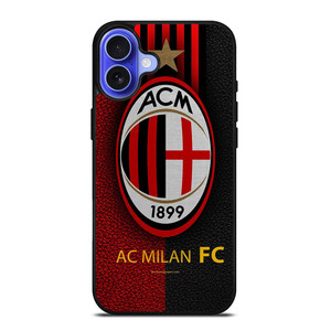 AC MILAN FC FOOTBALL CLUB iPhone 16 Case Cover AC MILAN FC FOOTBALL CLUB iPhone 16 Case Cover