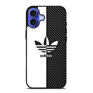 ADIDAS SLICED CARBON FIBER iPhone 16 Case Cover ADIDAS SLICED CARBON FIBER iPhone 16 Case Cover