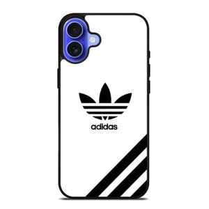 ADIDAS STRIPE BLACK iPhone 16 Case Cover ADIDAS STRIPE BLACK iPhone 16 Case Cover