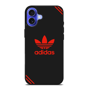 ADIDAS STRIPE RED LOGO iPhone 16 Case Cover ADIDAS STRIPE RED LOGO iPhone 16 Case Cover