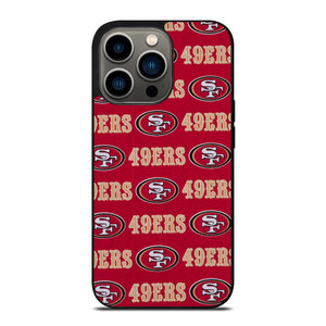 SAN FRANCISCO 49ERS PATTERN iPhone 13 Pro Case Cover