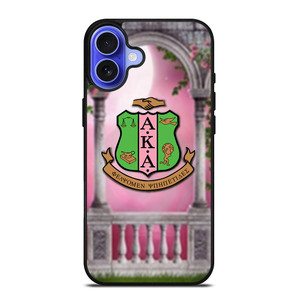 AKA PINK AND GREEN LOGO iPhone 16 Case Cover AKA PINK AND GREEN LOGO iPhone 16 Case Cover