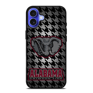 ALABAMA CRIMSON FOOTBALL SYMBOL iPhone 16 Case Cover ALABAMA CRIMSON FOOTBALL SYMBOL iPhone 16 Case Cover