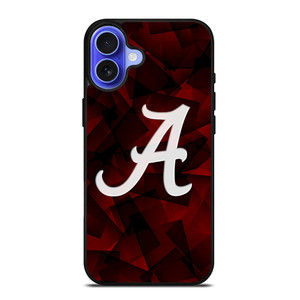 ALABAMA CRIMSON TIDE BADGE iPhone 16 Case Cover