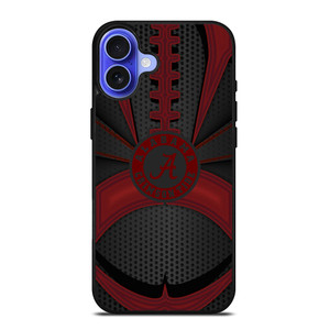 ALABAMA CRIMSON TIDE EMBLEM iPhone 16 Case Cover ALABAMA CRIMSON TIDE EMBLEM iPhone 16 Case Cover