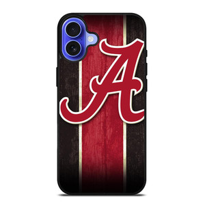 ALABAMA CRIMSON TIDE SYMBOL LOGO iPhone 16 Case Cover ALABAMA CRIMSON TIDE SYMBOL LOGO iPhone 16 Case Cover