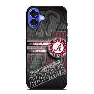 ALABAMA CRIMSON TIDE UNIVERSITY iPhone 16 Case Cover ALABAMA CRIMSON TIDE UNIVERSITY iPhone 16 Case Cover